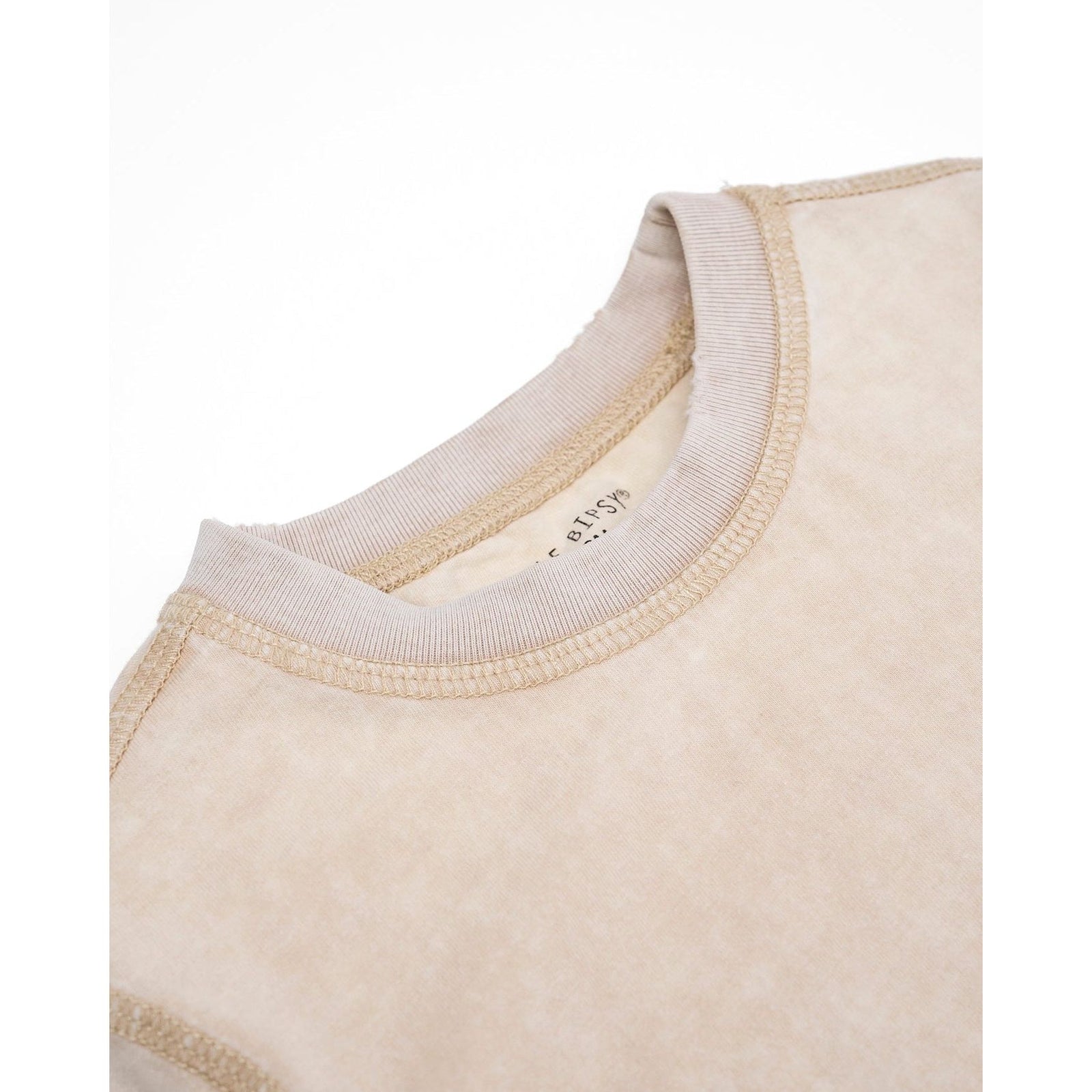 Mineral Wash Tee - Cream