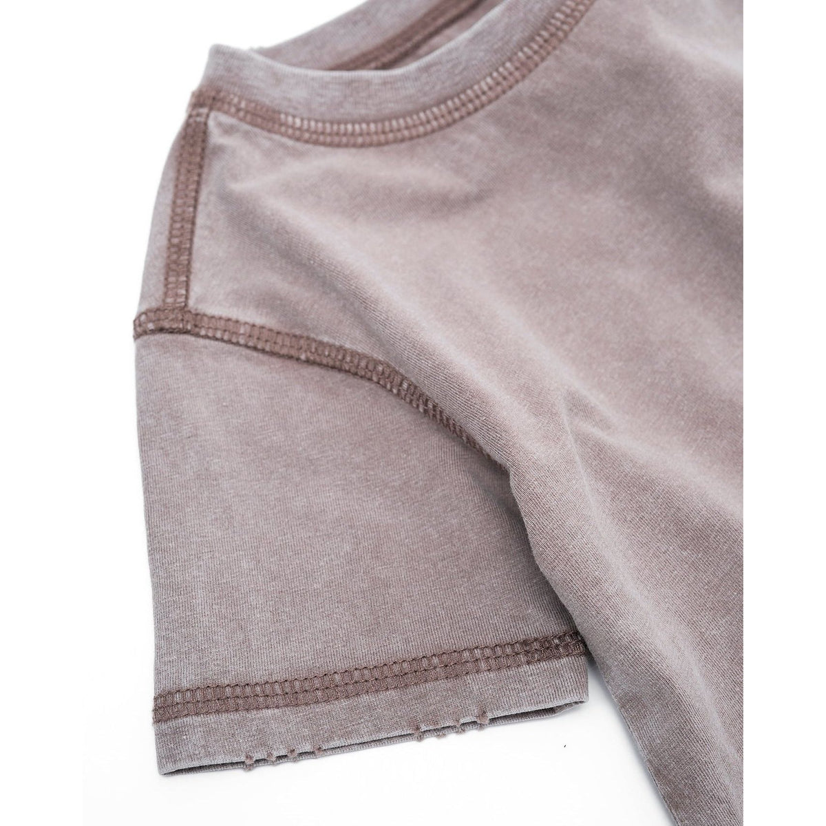 Mineral Wash Tee - Taupe