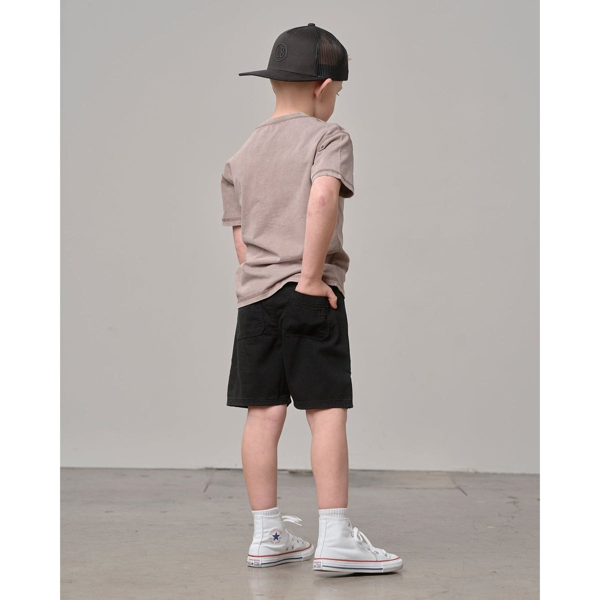 Mineral Wash Tee - Taupe