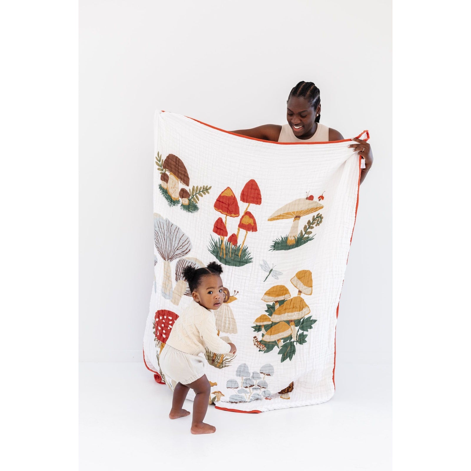 Mushroom Throw Blanket