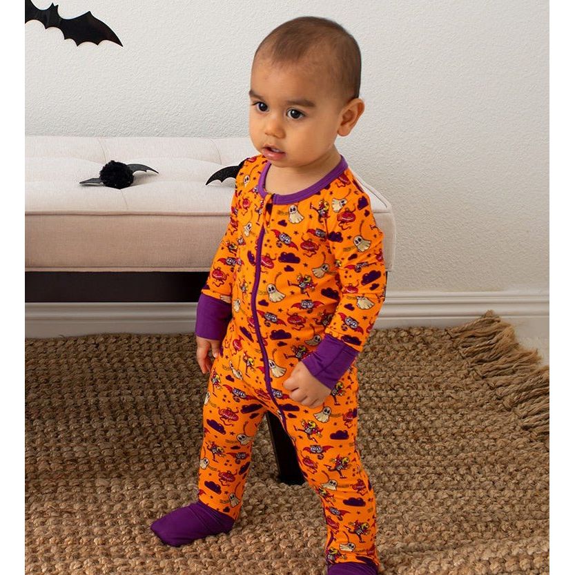 Orange Boo Crew Convertible Coverall