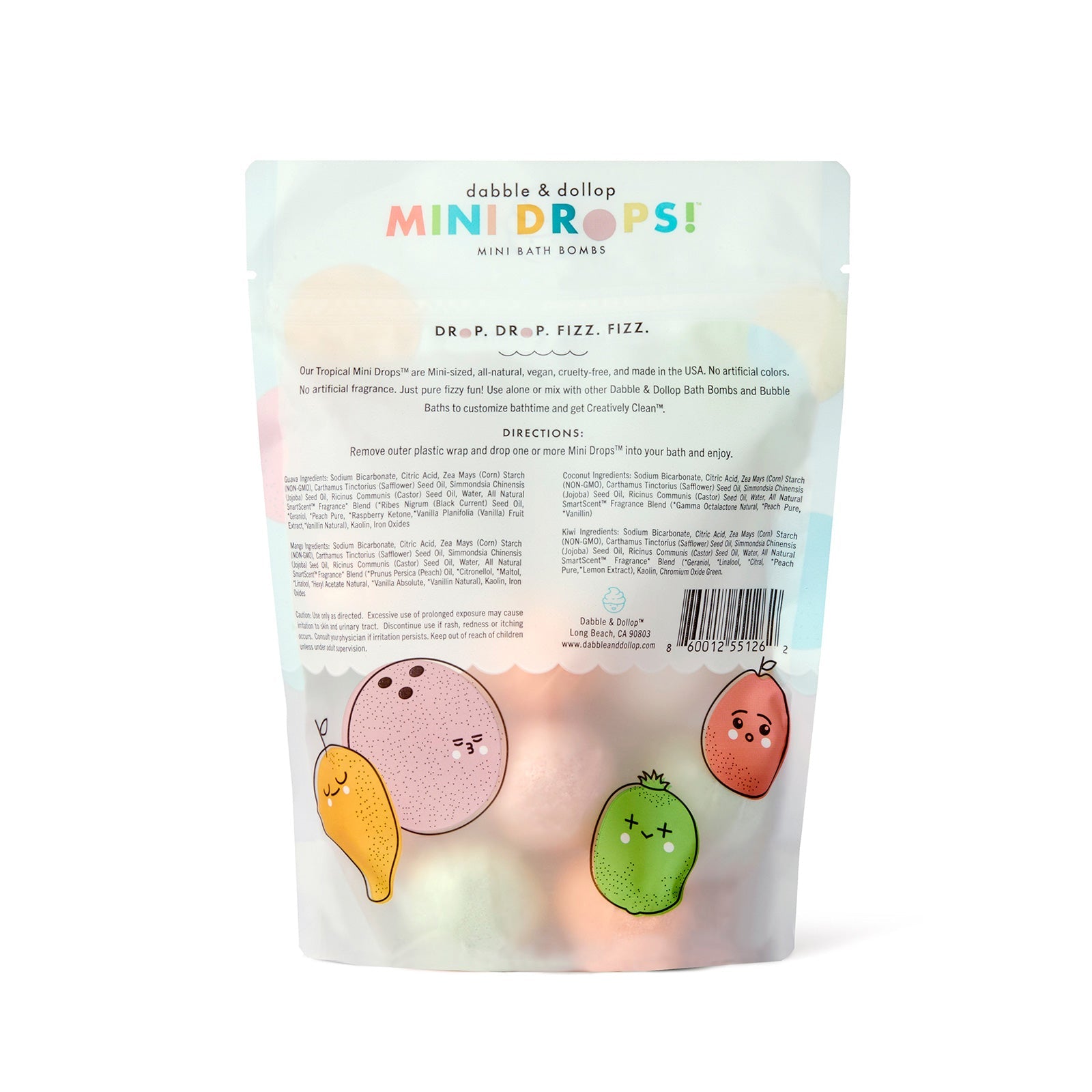 Tropical Mini Bath Bombs