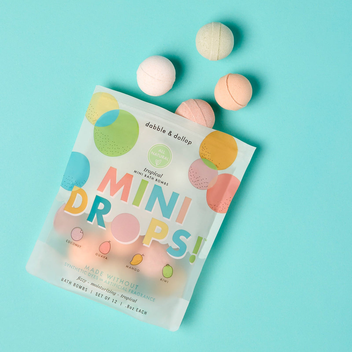 Tropical Mini Bath Bombs