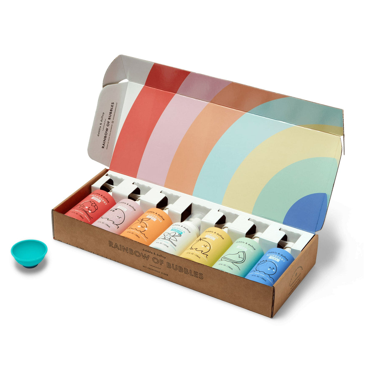 Dabble &amp; Dollop Rainbow of Bubbles Bath Bundle