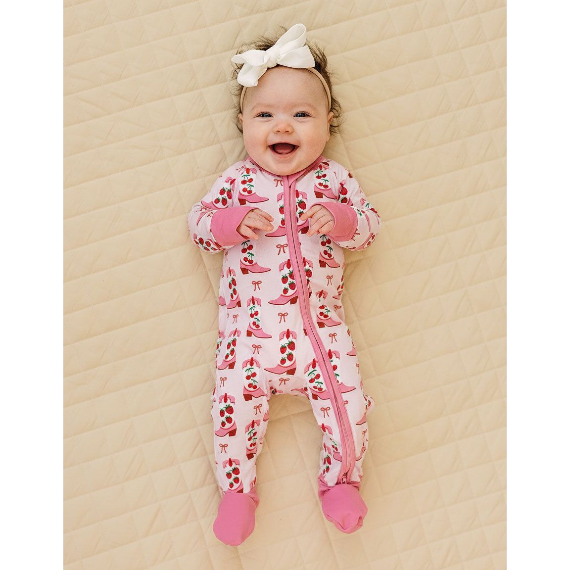 Bamboo Zip Romper | Bootsberry Cowgirl