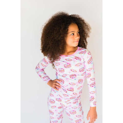 long sleeve pajama set | bestie