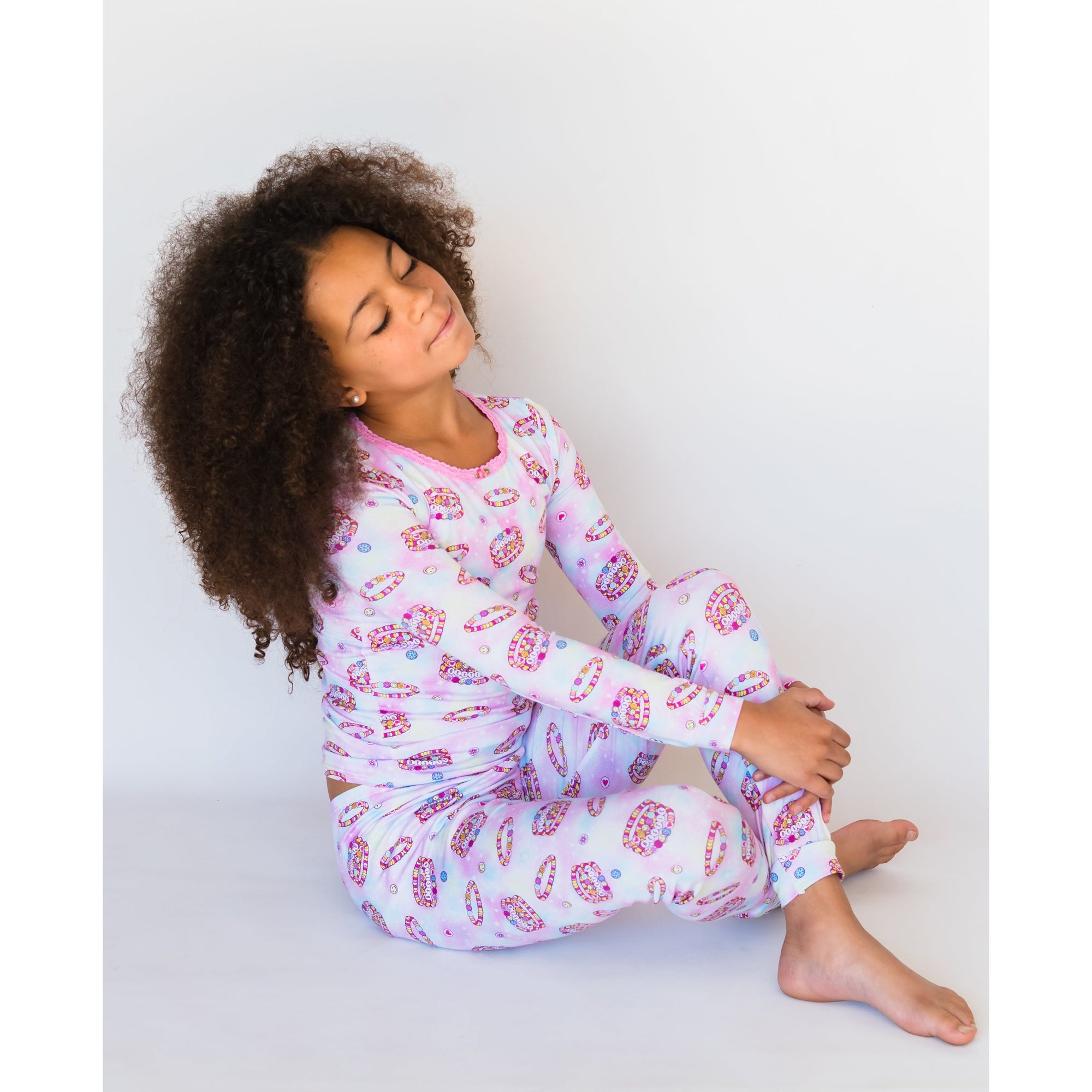 long sleeve pajama set | bestie