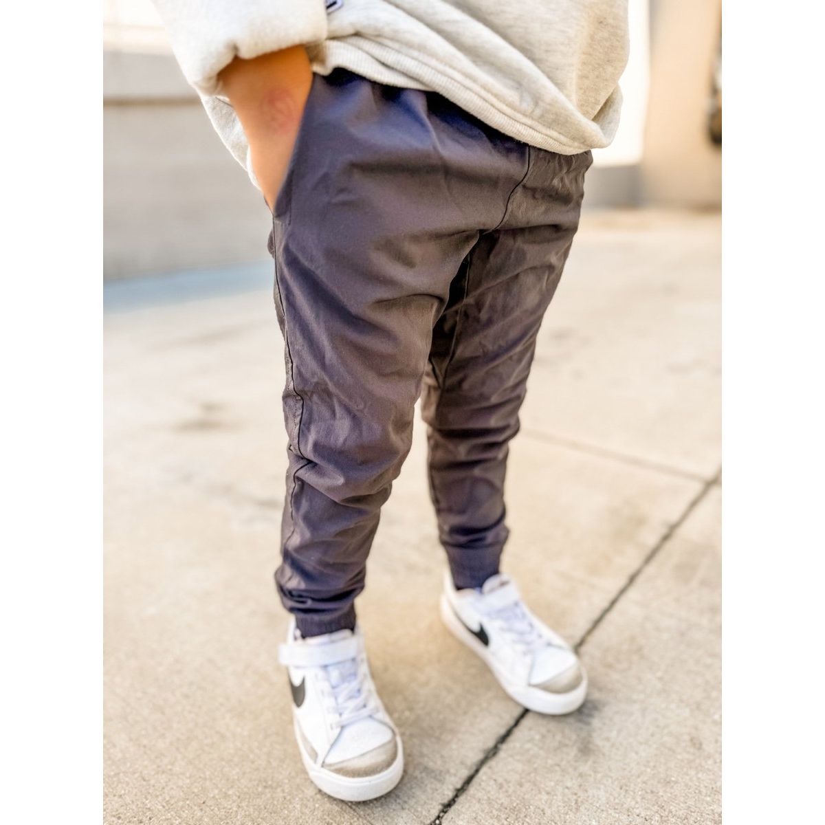 VETERAN SLIM FIT JOGGER - GUNMETAL