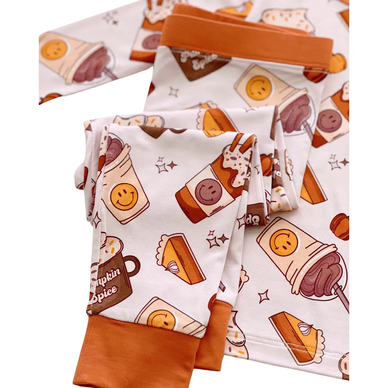 Bamboo Two Piece Set | Pumpkin Spice