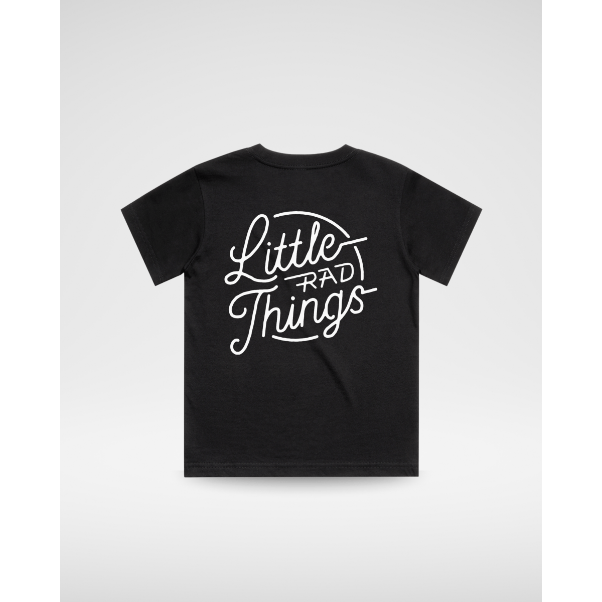 RAD CIRCLE LOGO TEE - BLACK