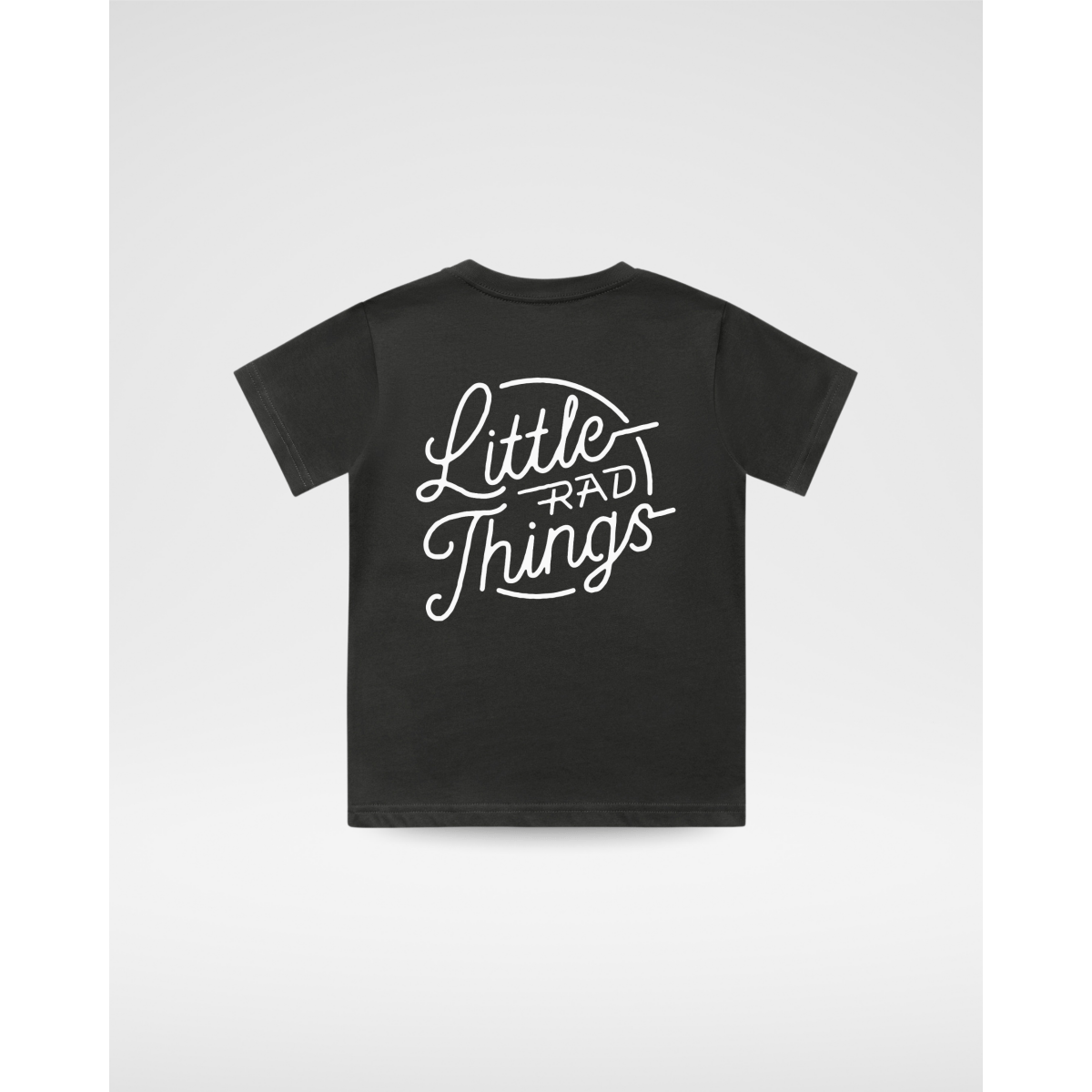 RAD CIRCLE LOGO TEE - SMOKE