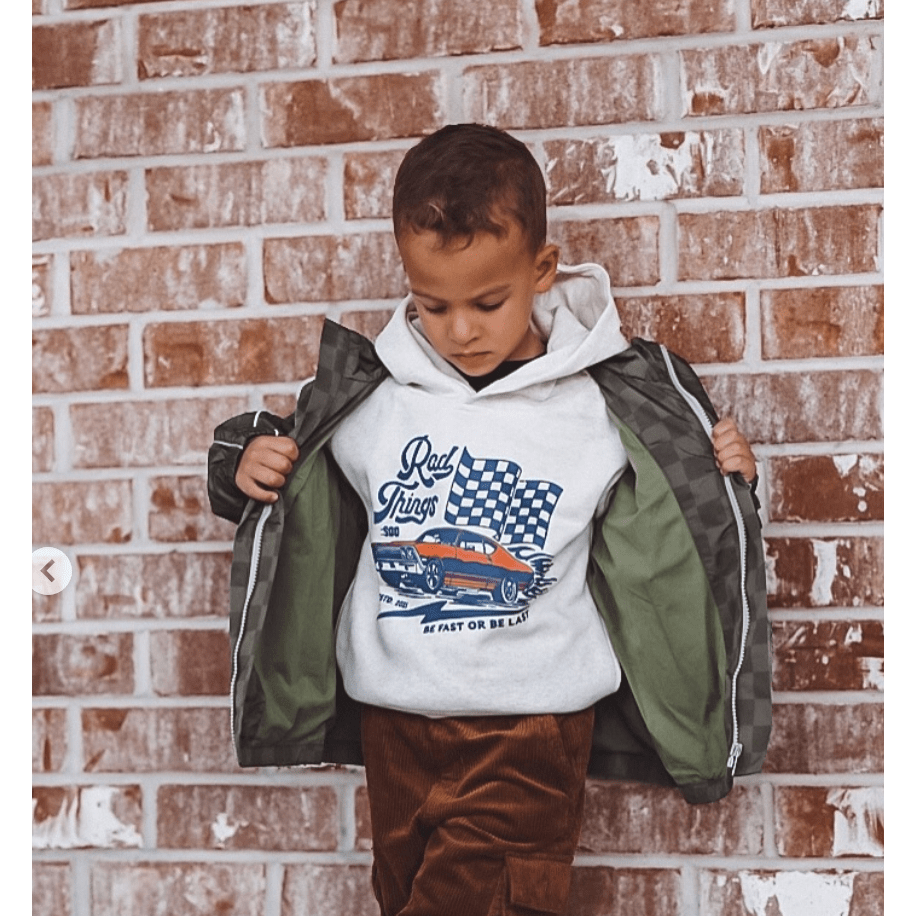 RAD THINGS 500 HOODIE - VINTAGE CREAM