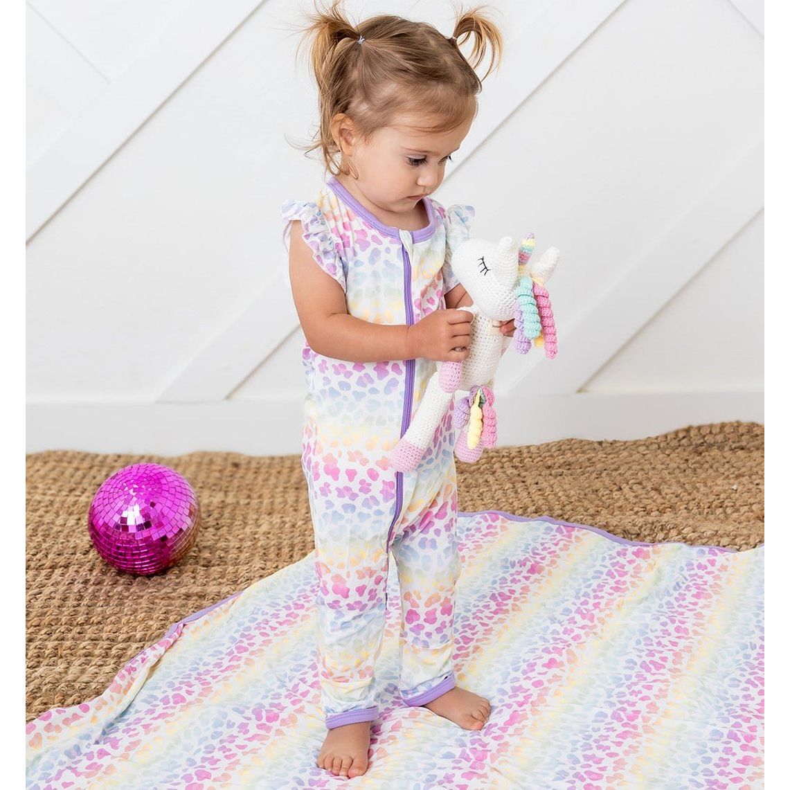 Aurora Flutter Romper