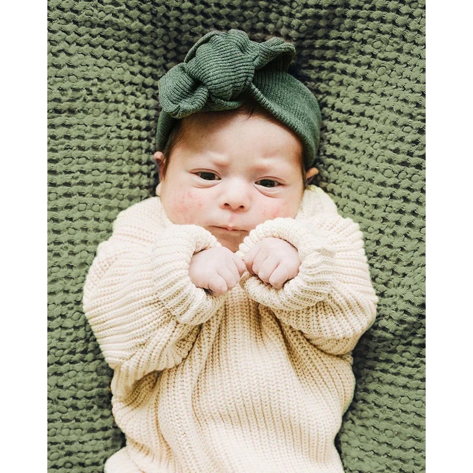 Ribbed Headband | Green