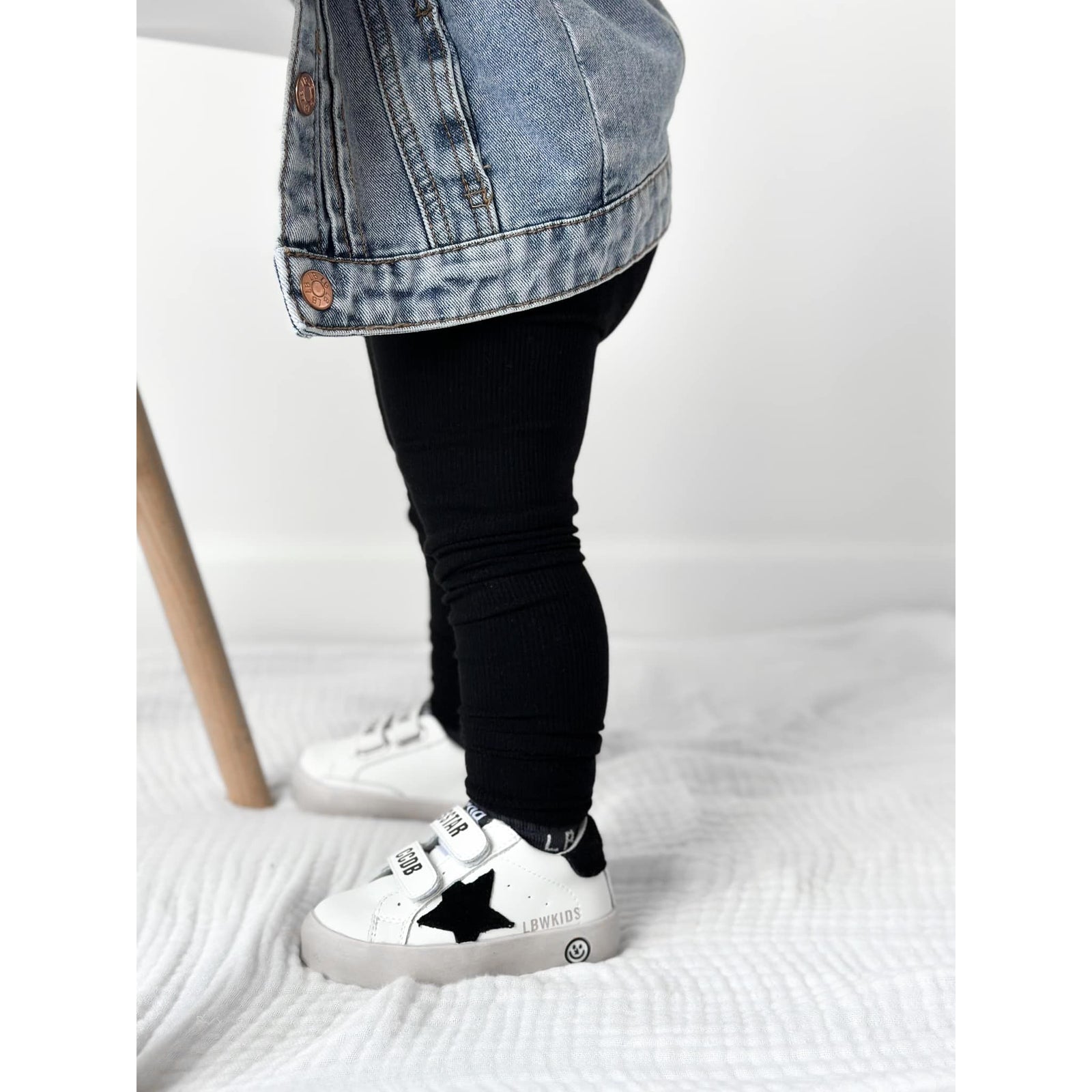 Ribbed Legging - Black
