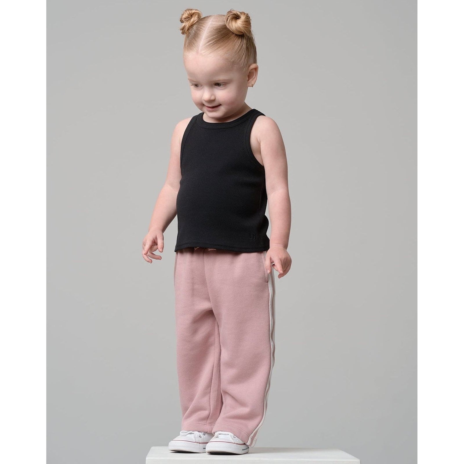 Ribbed Tank - Black