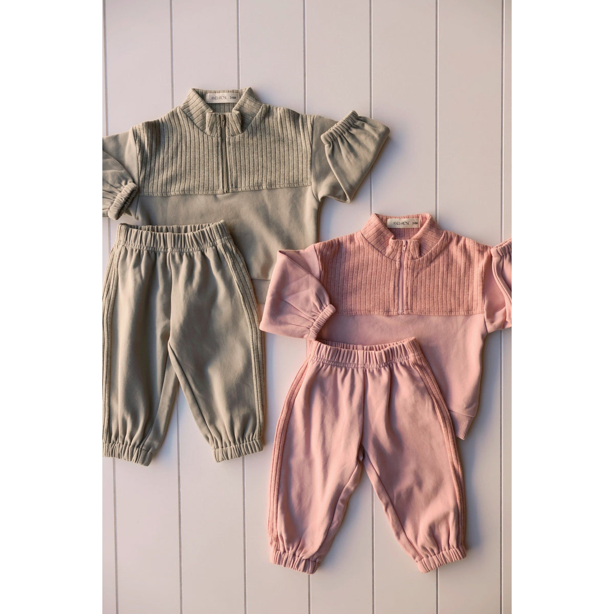 Quarter Zip Sweat Set