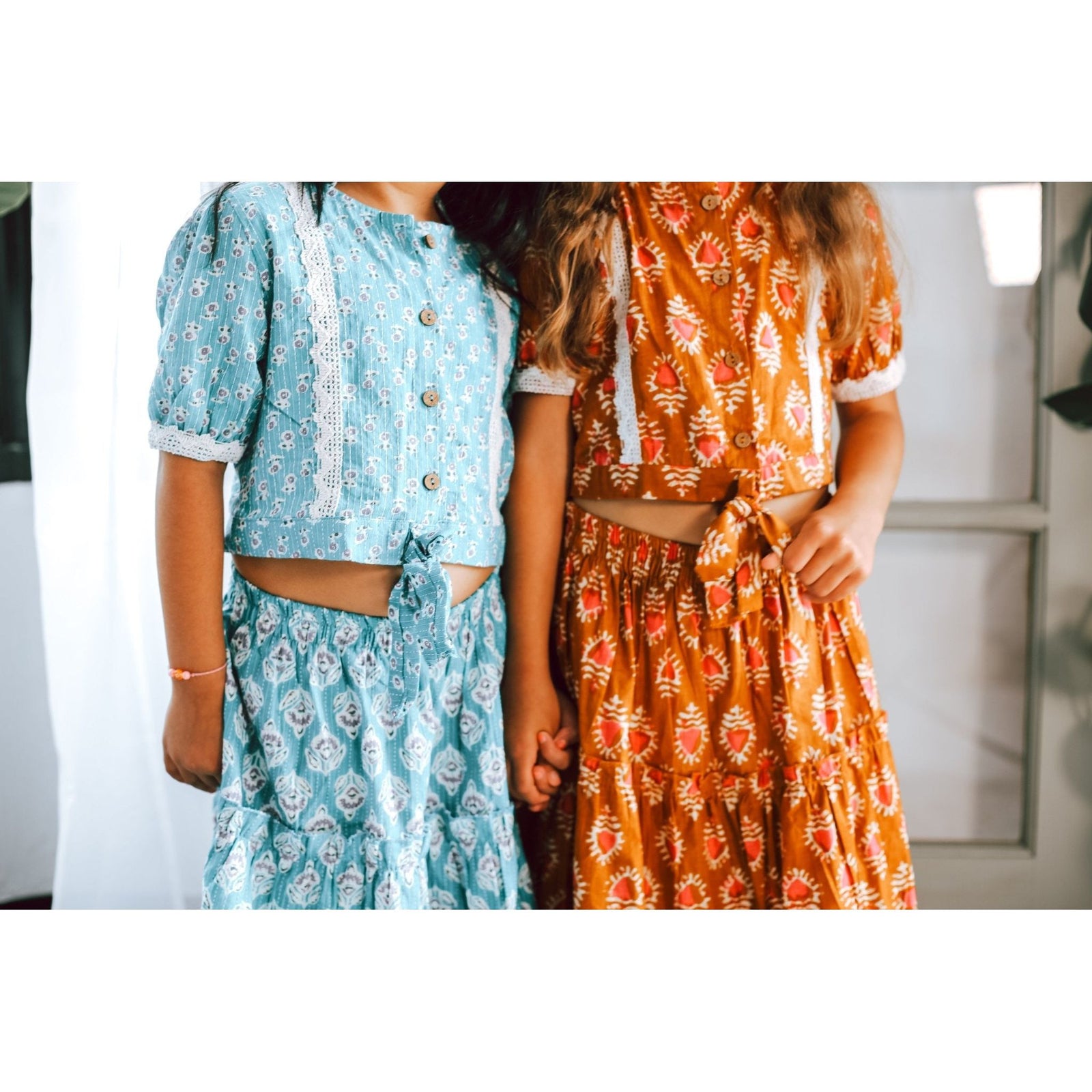 Shaya Lehenga - Rust