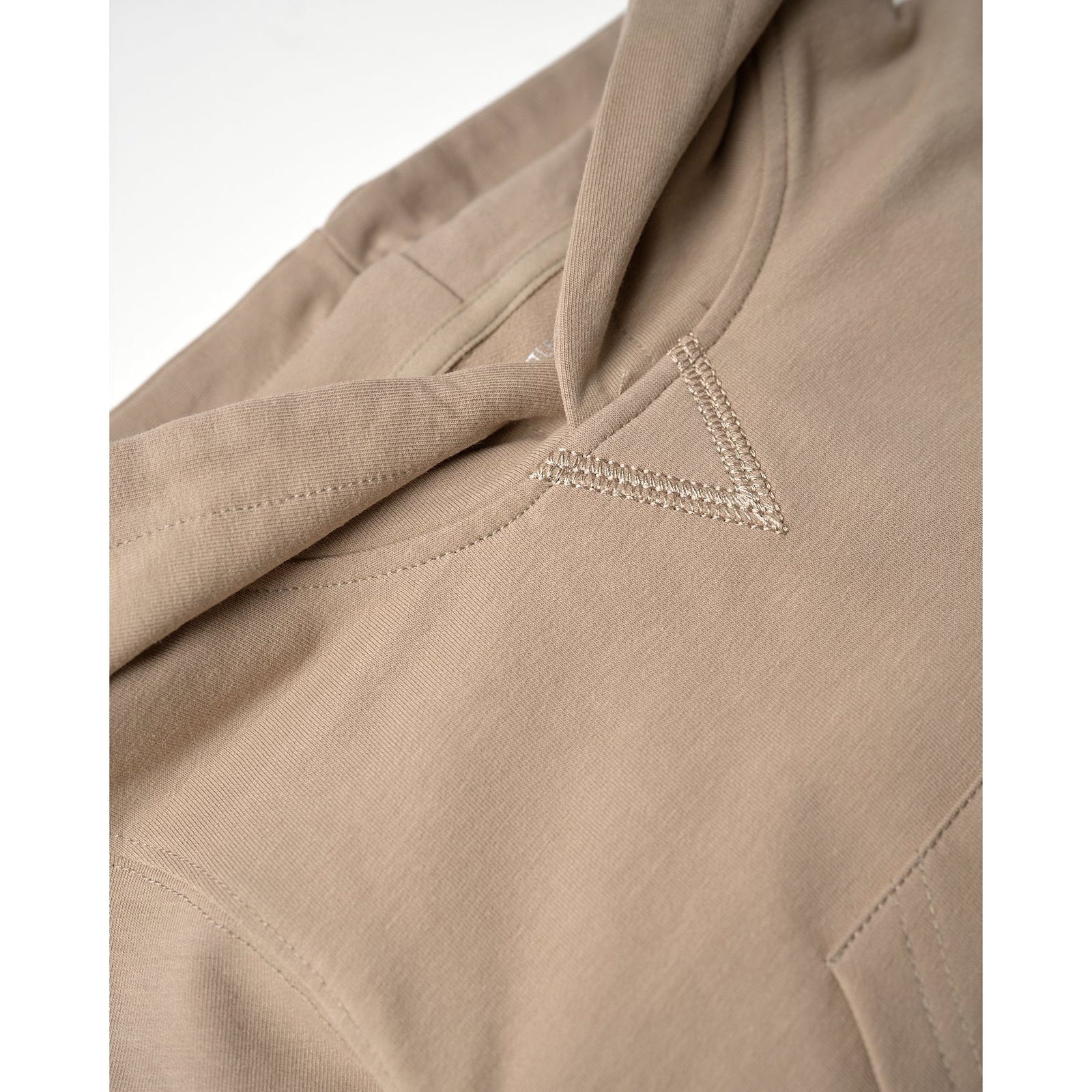 Short Sleeve Hoodie - Driftwood