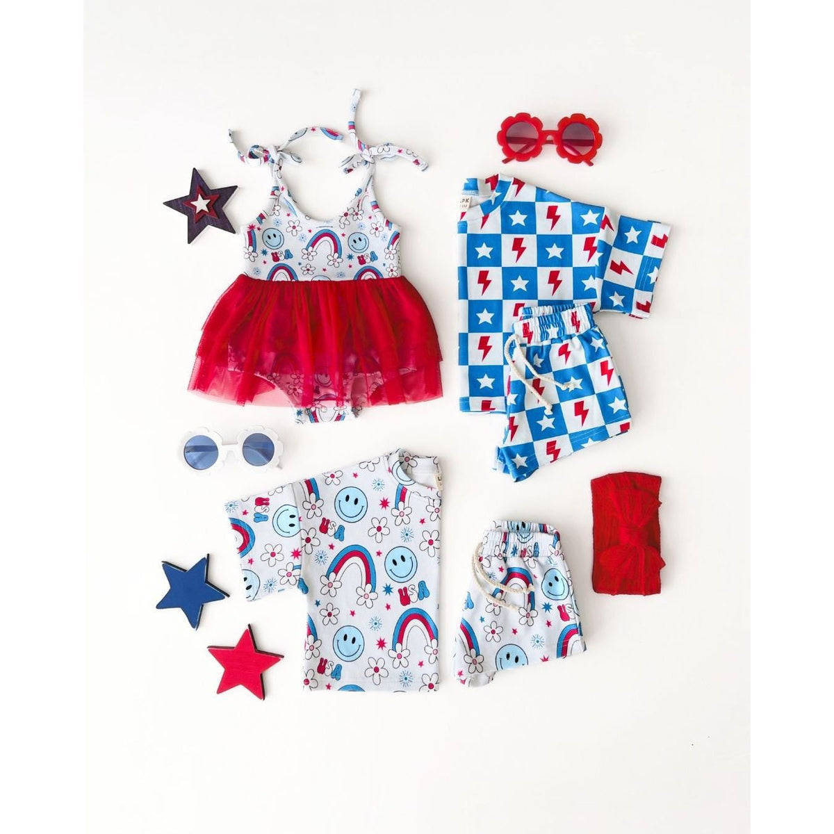 Shorts Set | Little Miss USA