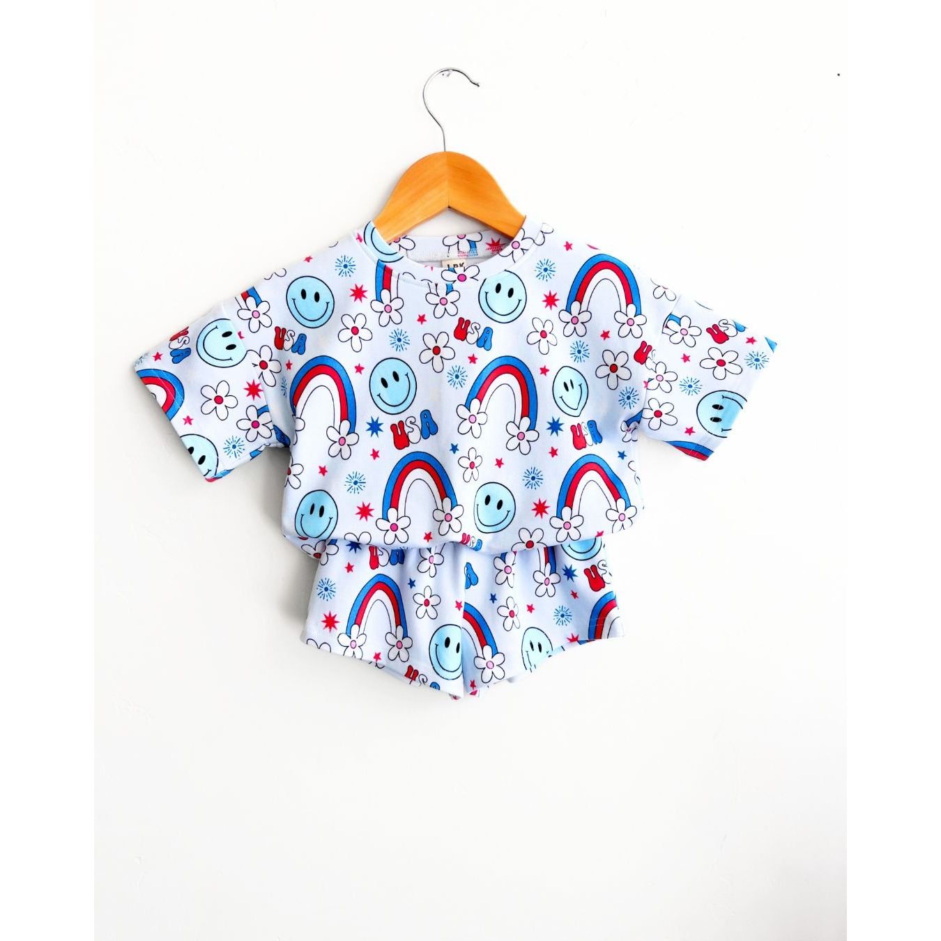 Shorts Set | Little Miss USA