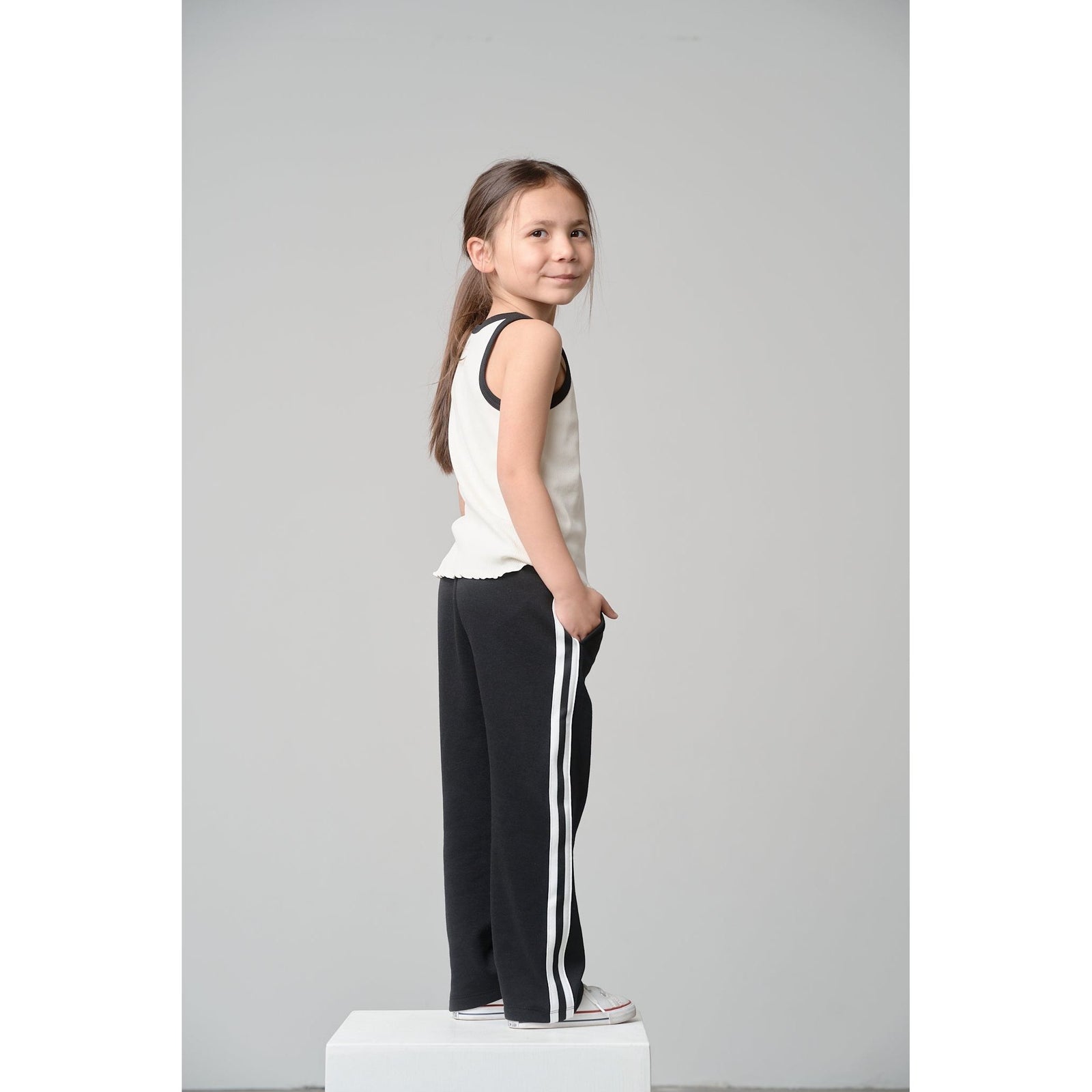 Side Trim Pant - Black