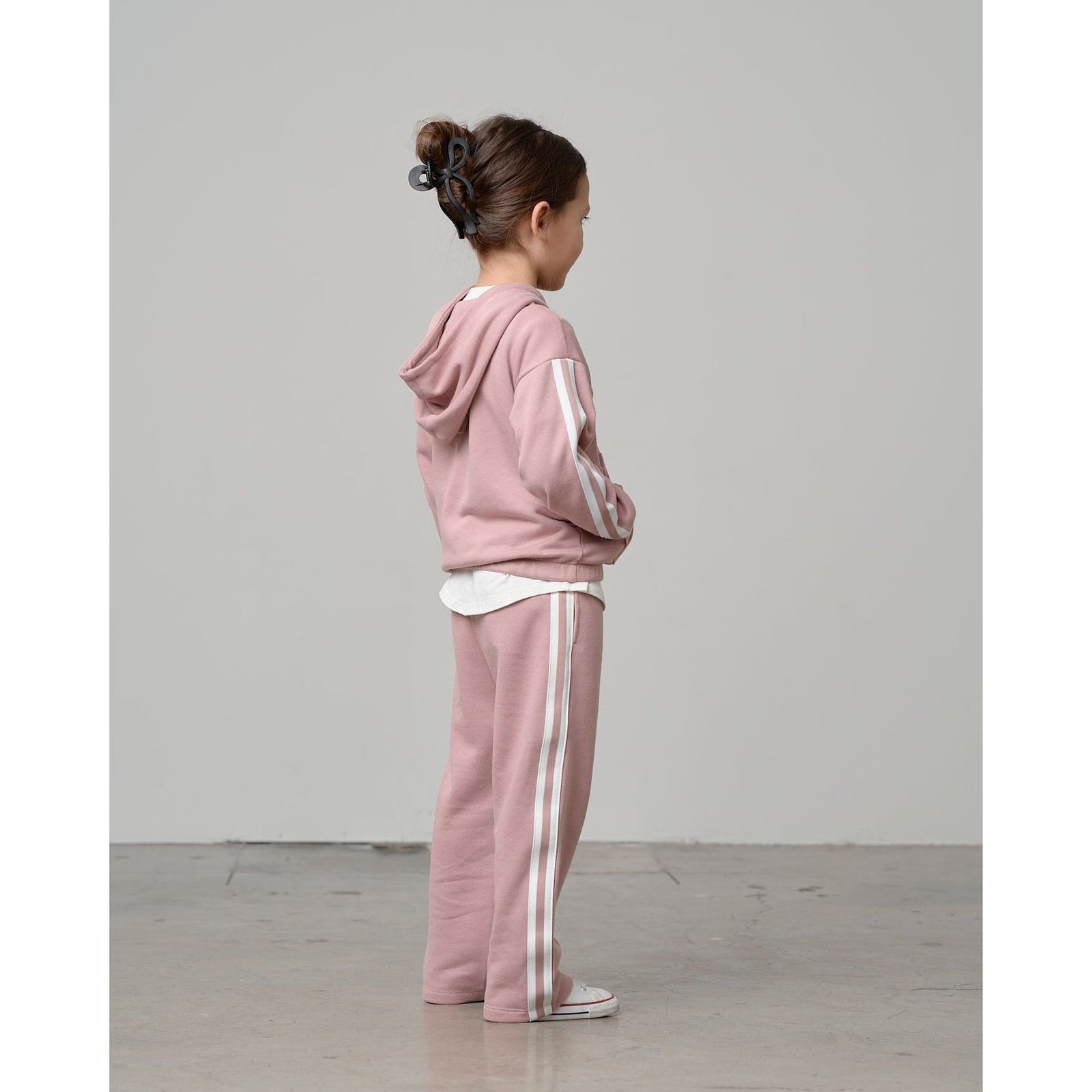 Side Trim Pant - Dusty Rosewood