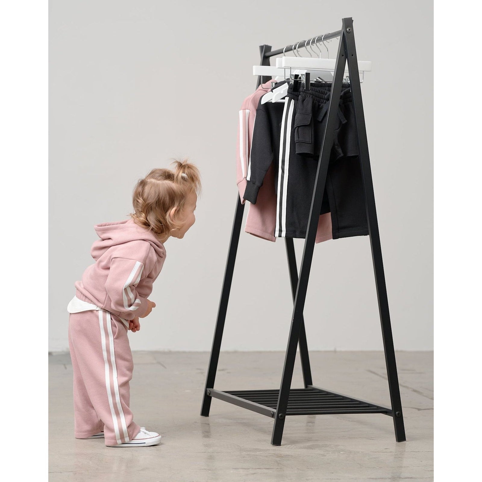 Side Trim Pant - Dusty Rosewood