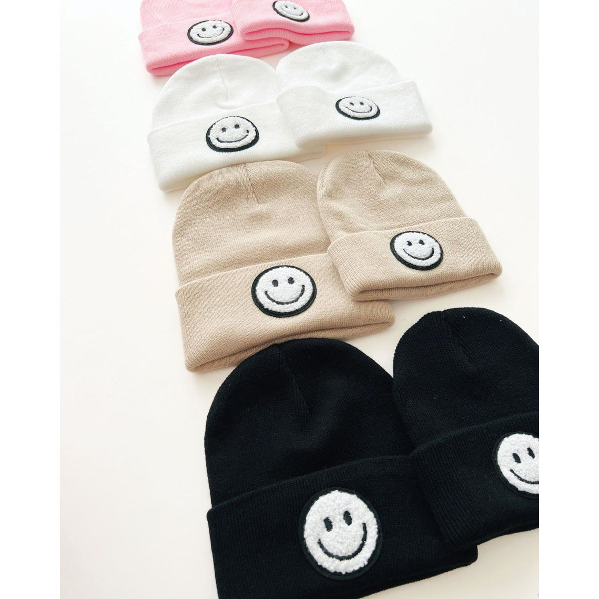 Smiley Beanie | Beige