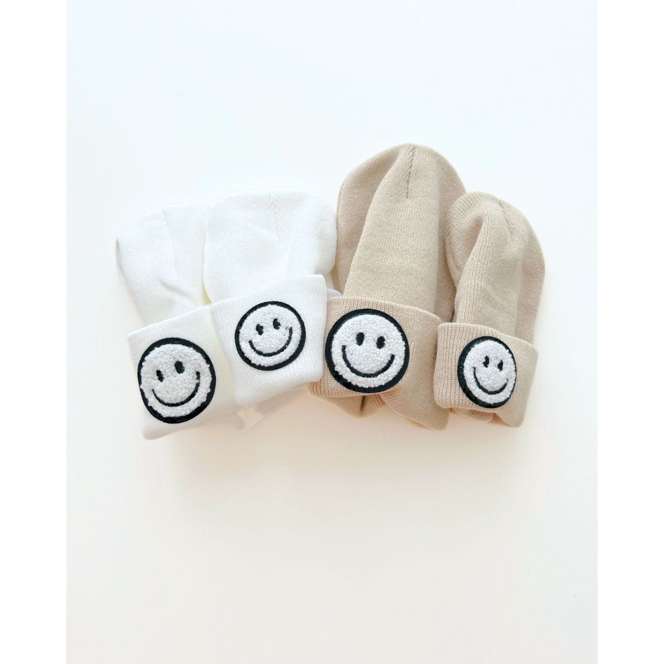 Smiley Beanie | Beige