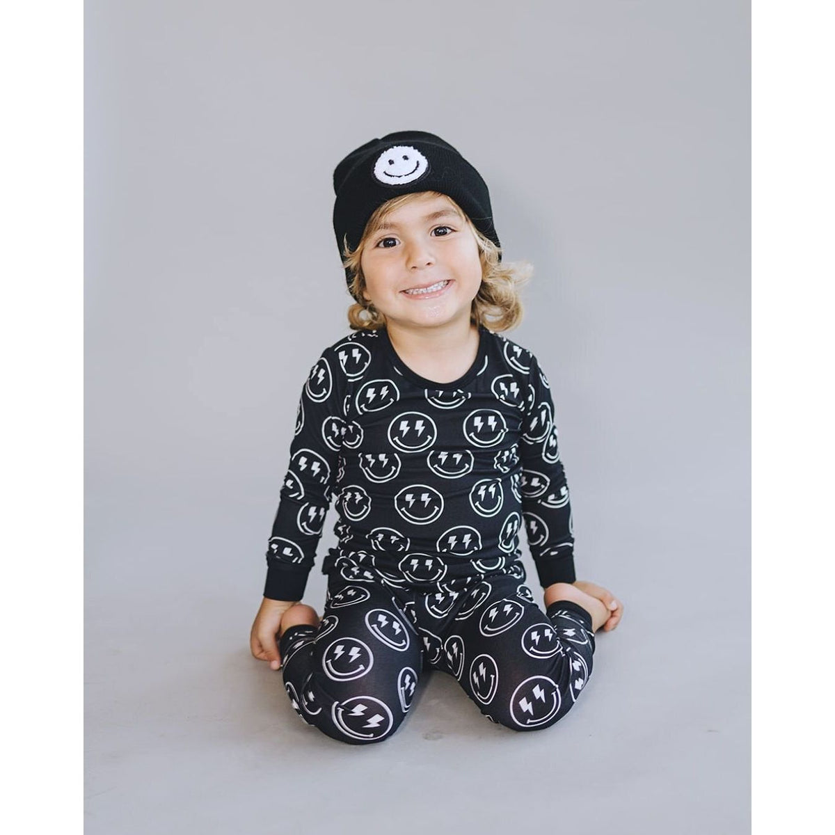 Smiley Beanie | Black