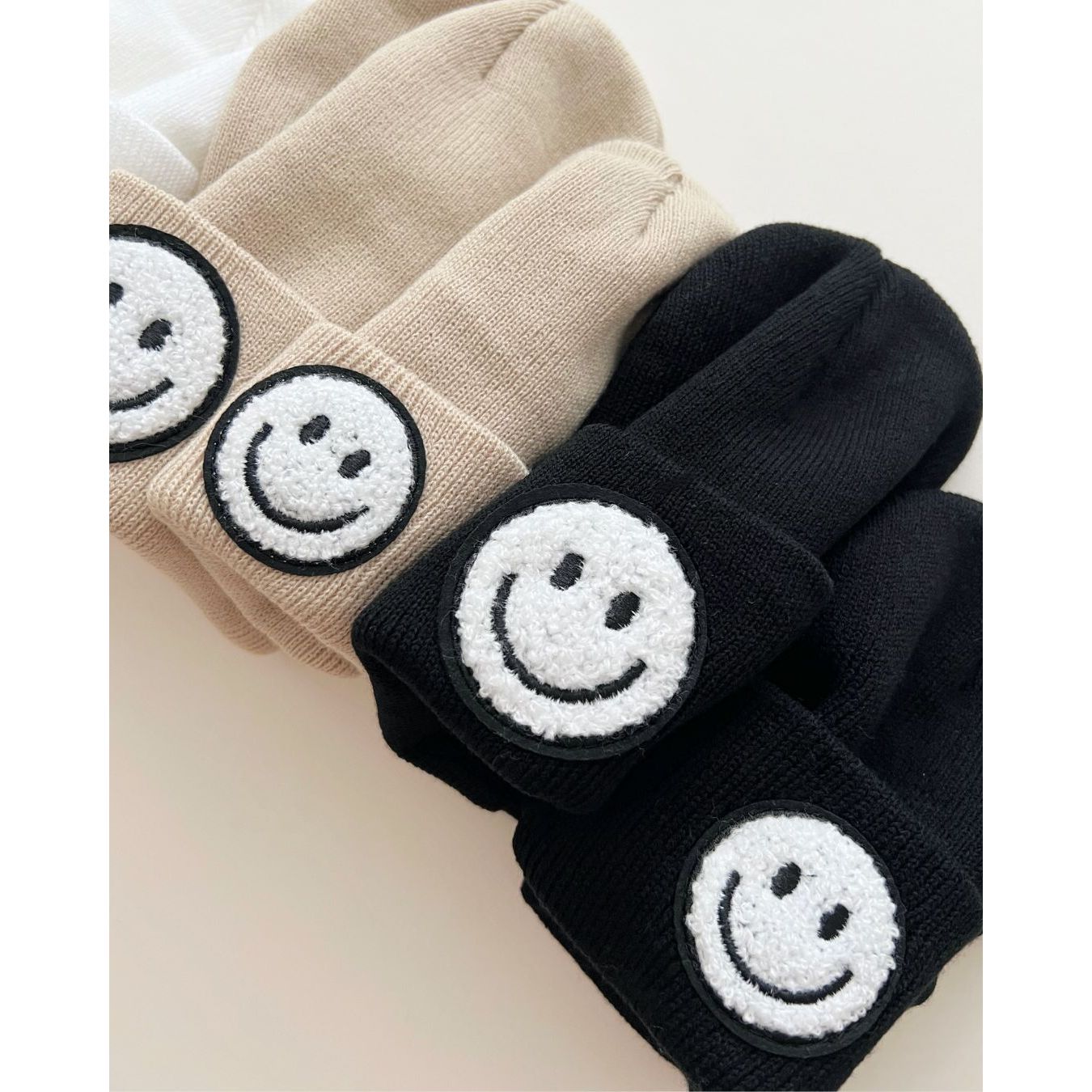 Smiley Beanie | Black
