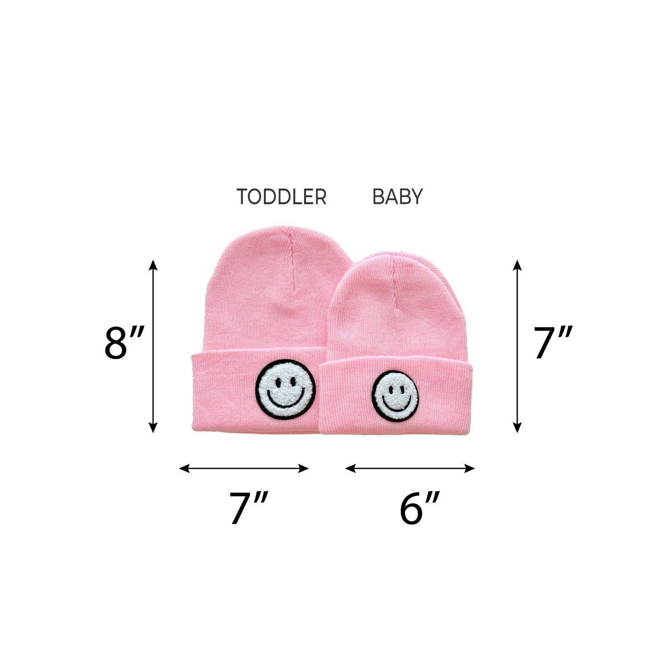 Smiley Beanie | Pink