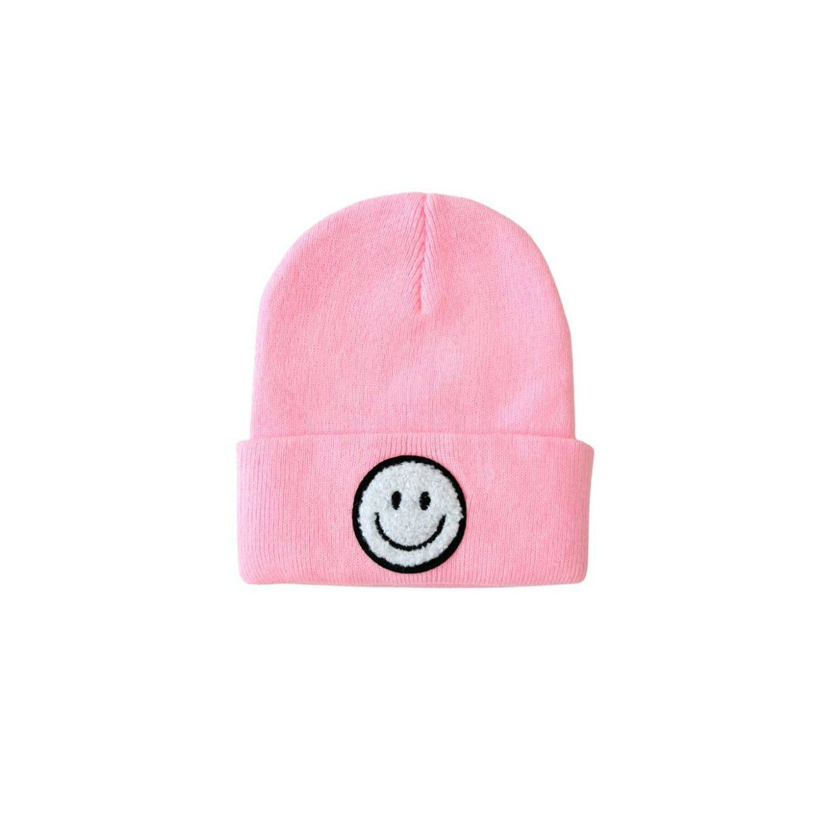 Smiley Beanie | Pink