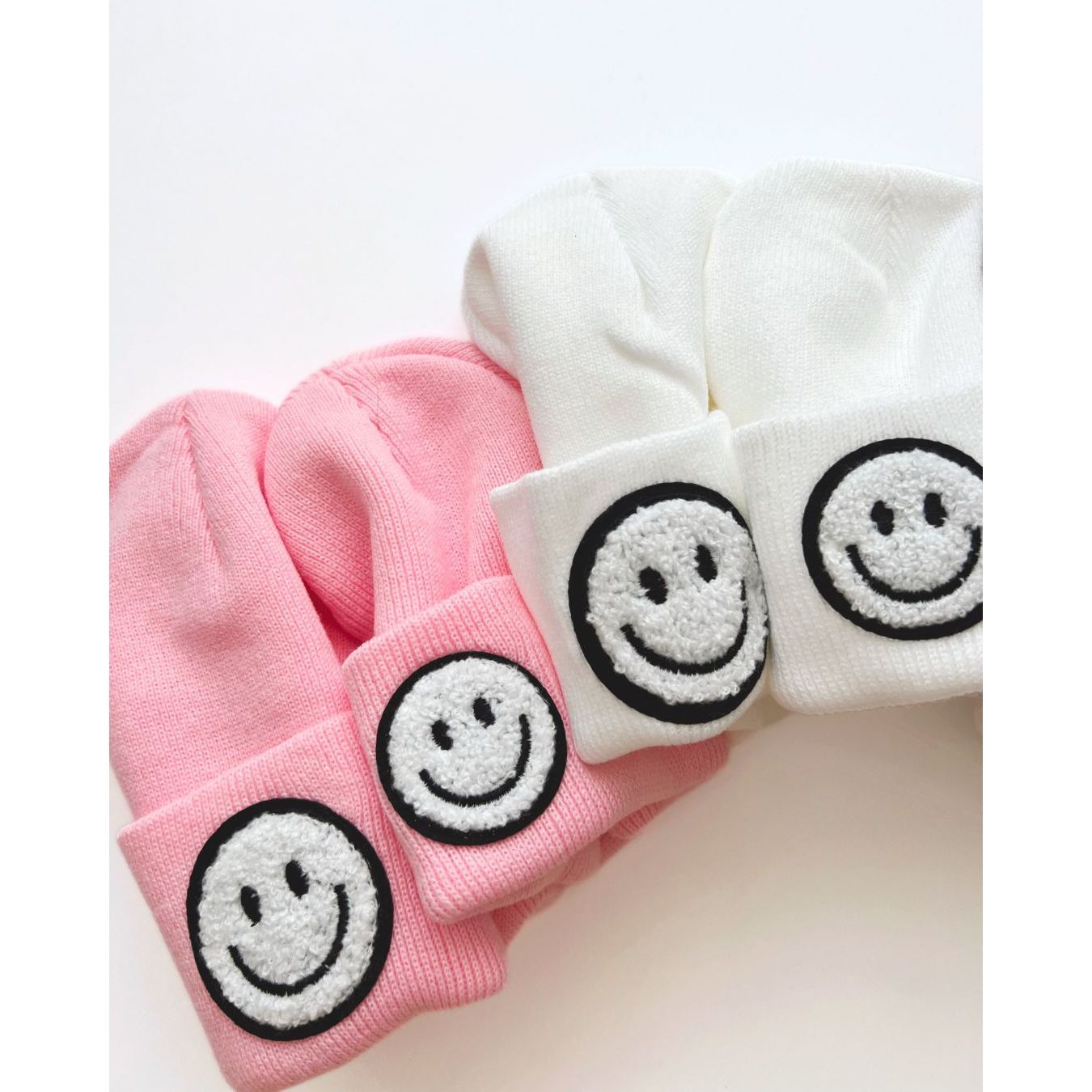 Smiley Beanie | Pink