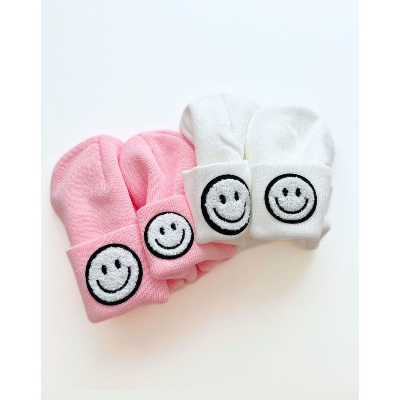 Smiley Beanie | Pink