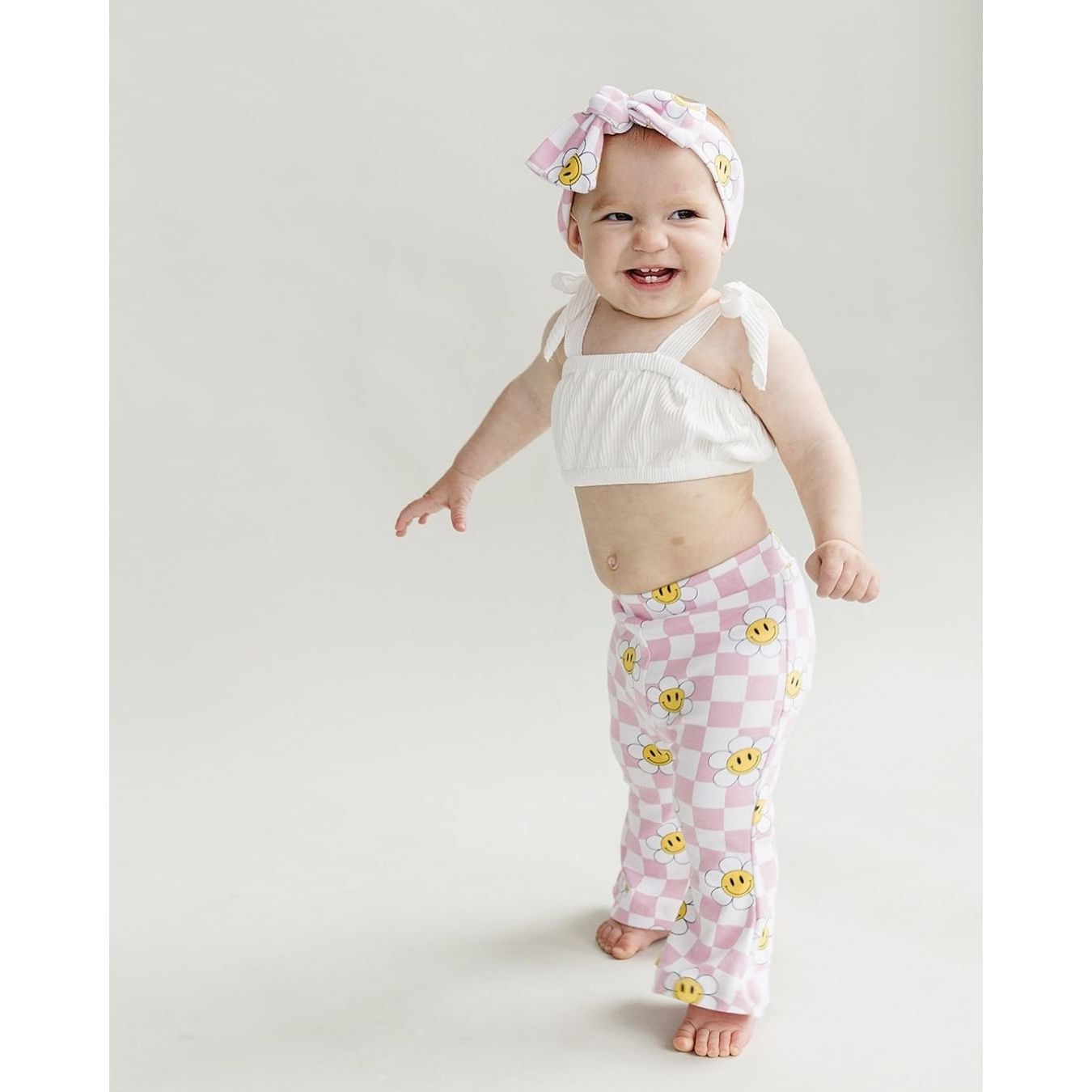 Smiley Daisy Headband