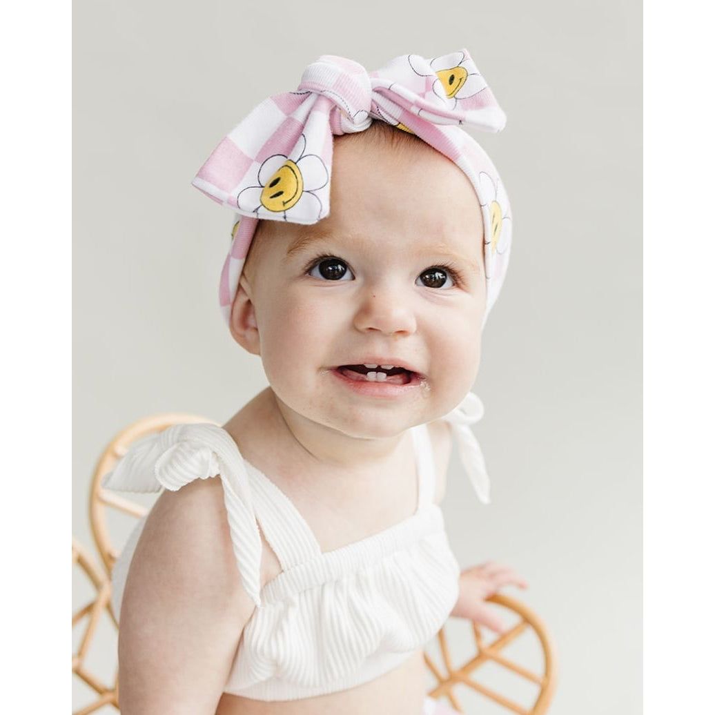 Smiley Daisy Headband