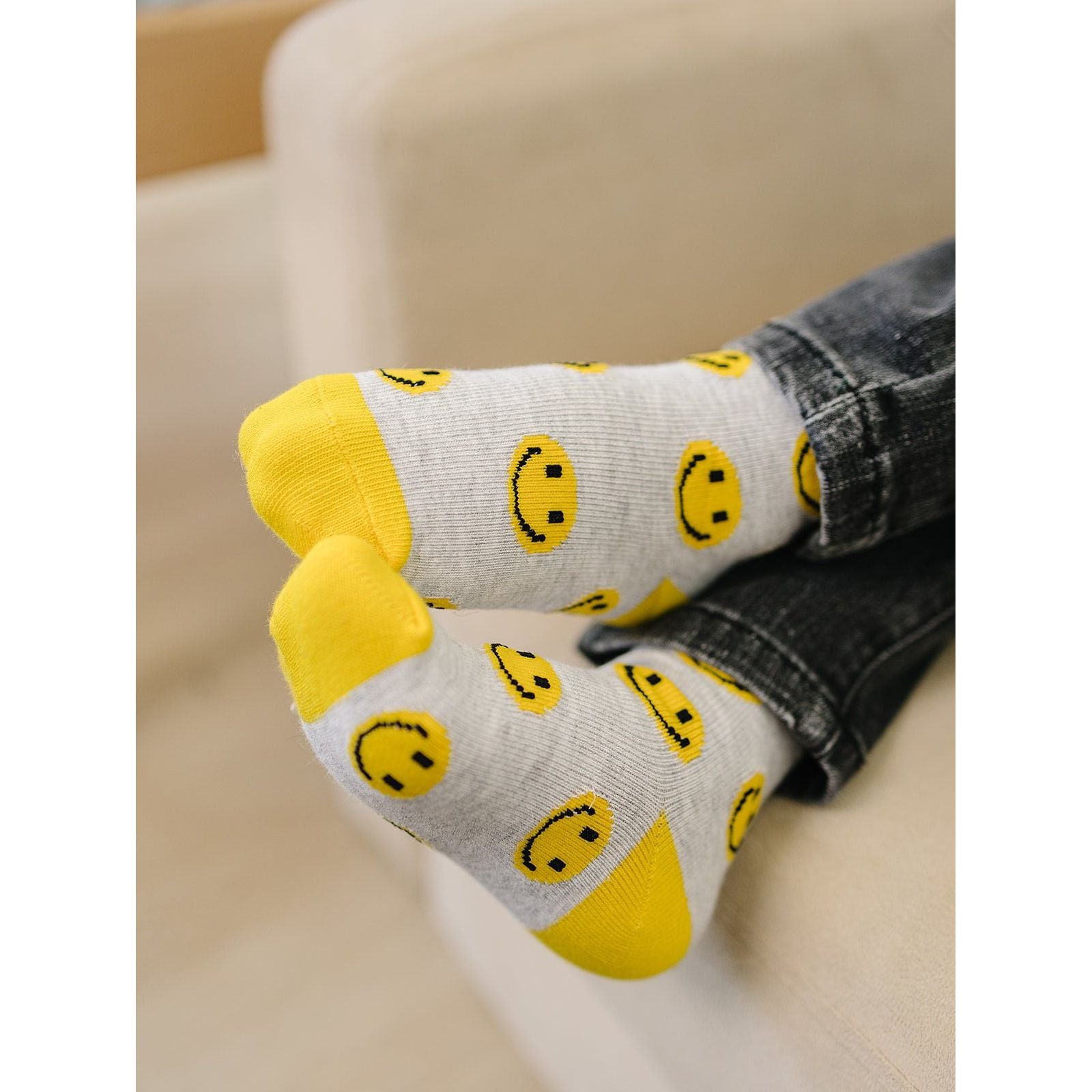 Smiley/Peace Socks 2 Pack