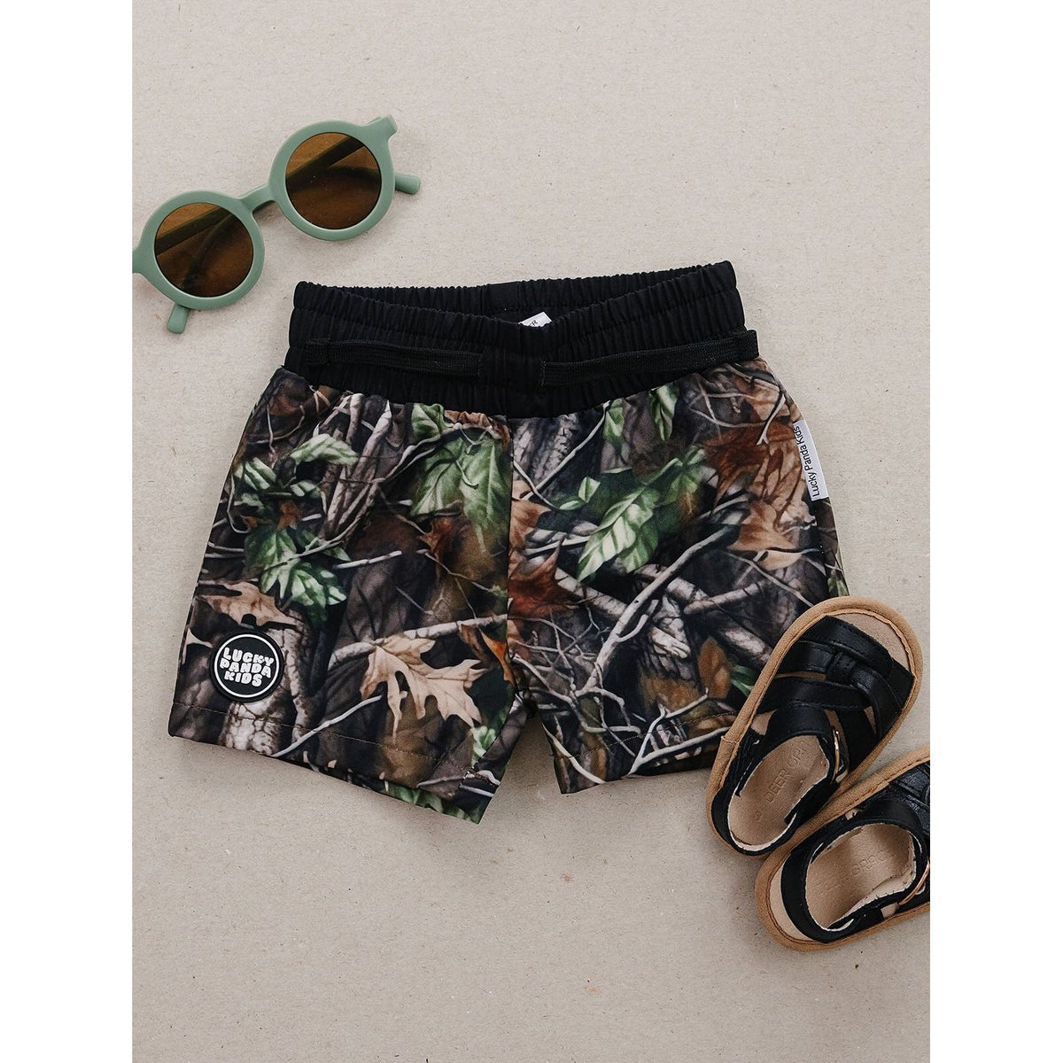 Swim Trunks  | Brown Camo