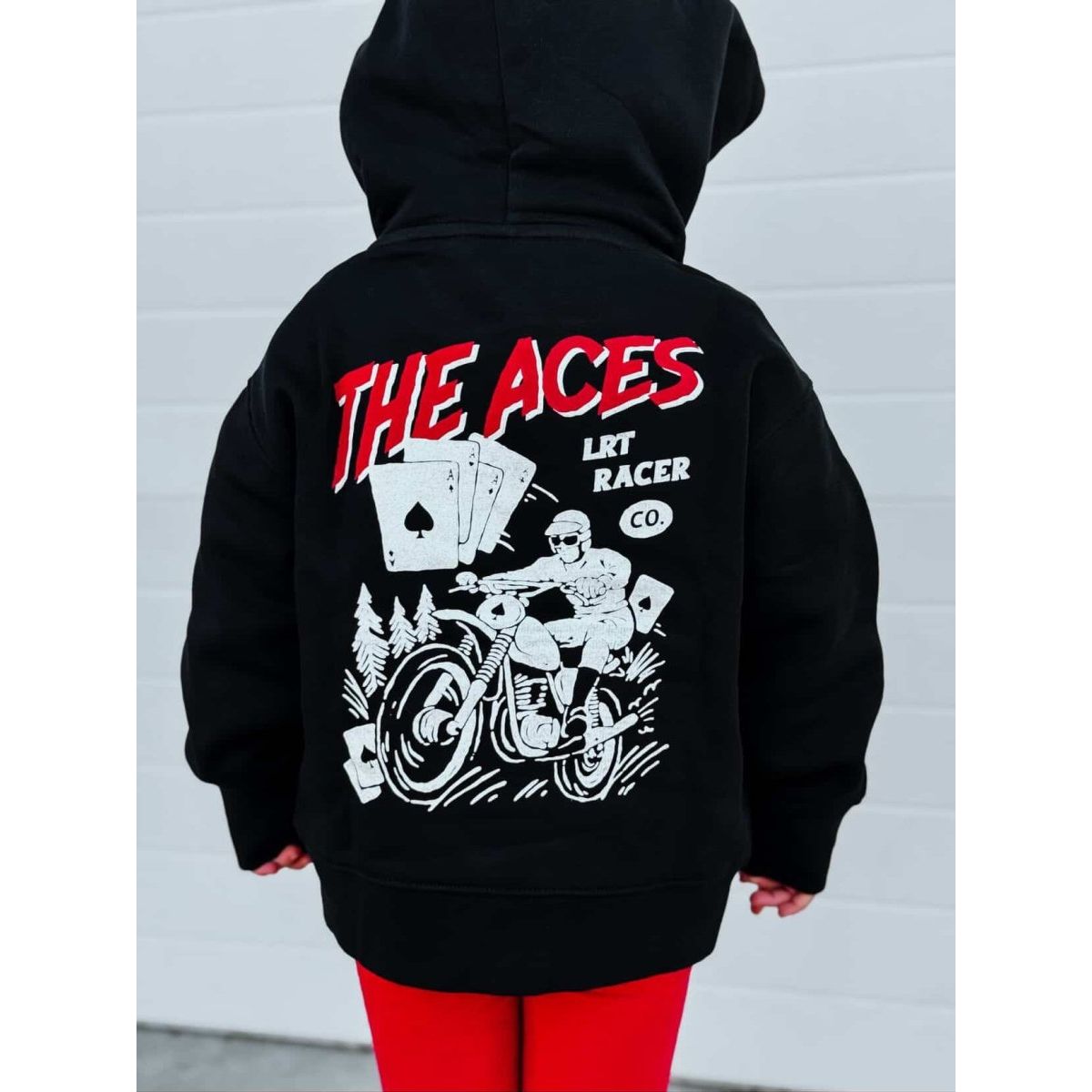 THE ACES HOODIE - RECYCLED BLACK