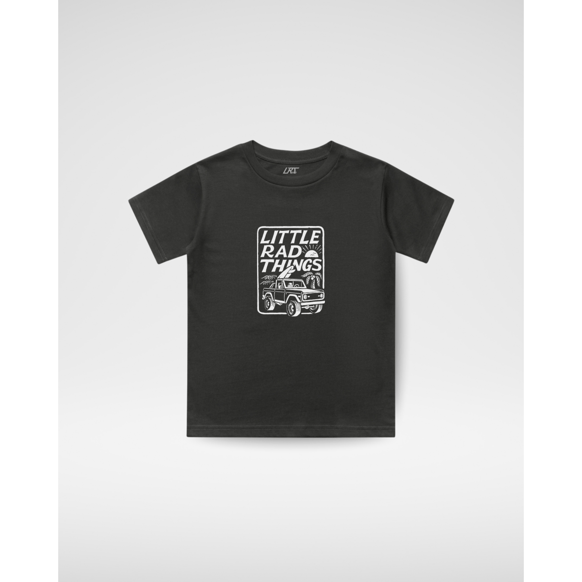 THE BRONCO LITTLE RAD THINGS TEE - COAL