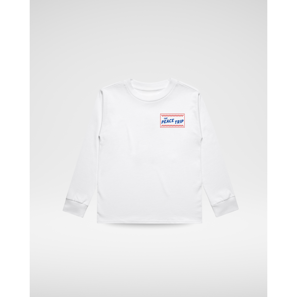THE PEACE TRIP LONG SLEEVE TEE - WHITE
