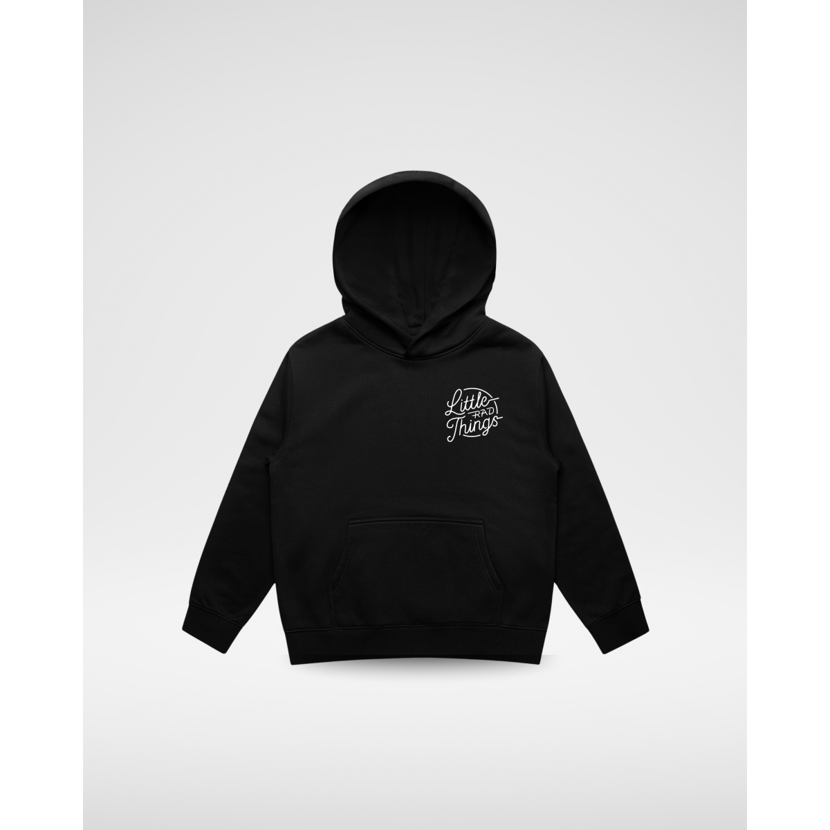 THE RAD CIRCLE LOGO - RECYCLED BLACK