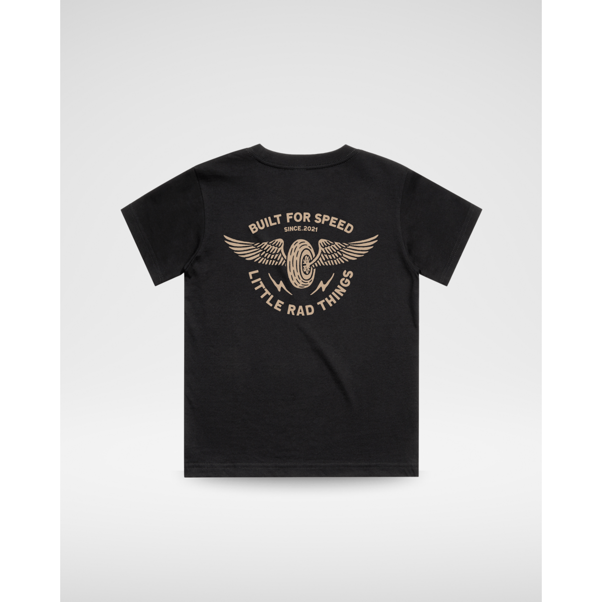 THE WINGED MECHANIC TEE - BLACK
