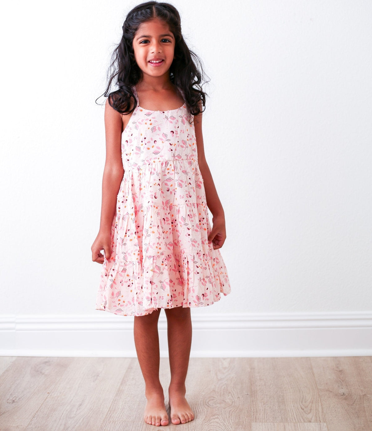 Tiana Pink Floral Dress