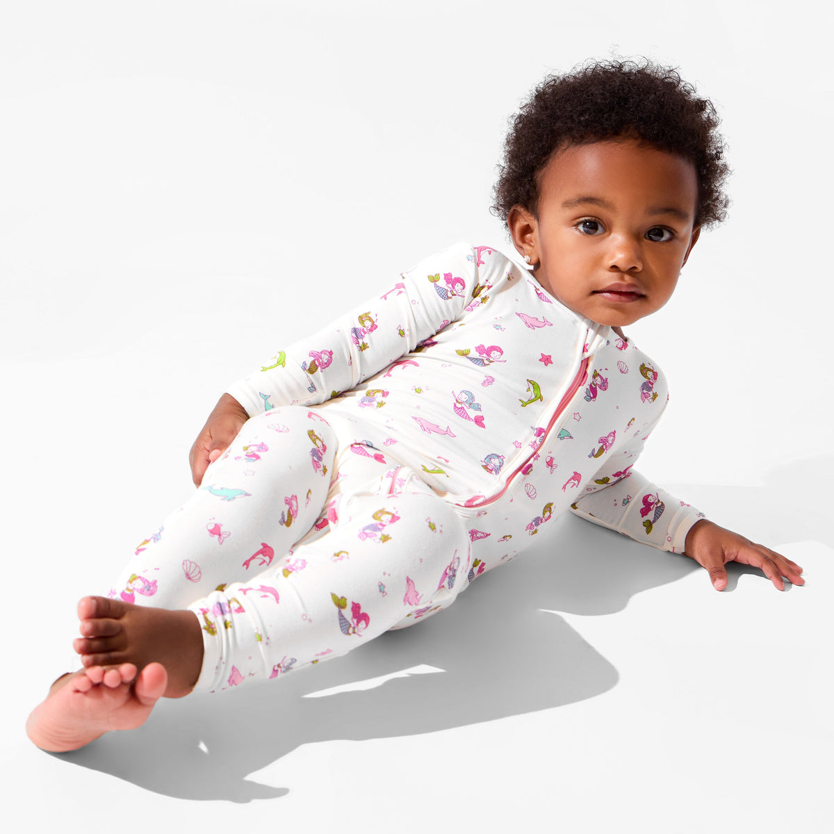 Mermaid Bamboo Convertible Footie
