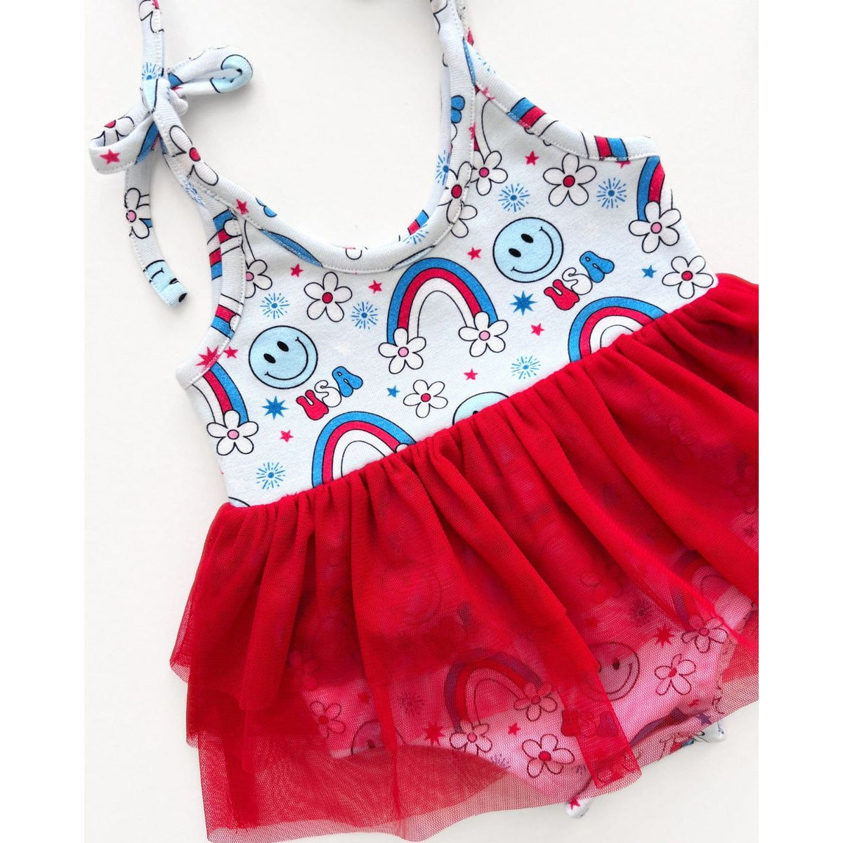 Tutu Romper | Little Miss USA