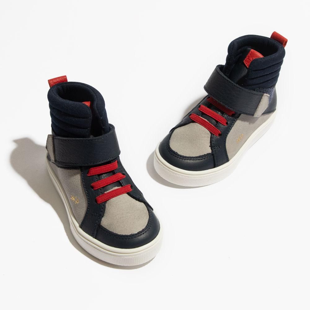 retro brooklyn high top sneaker