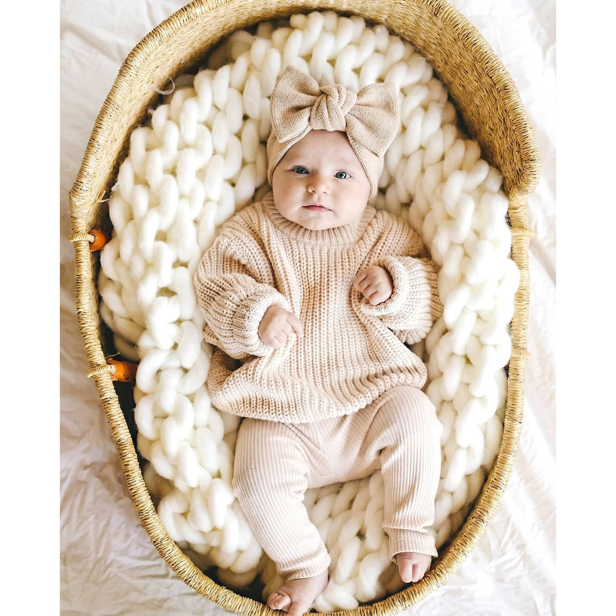 Chunky Knit Sweater | Vanilla